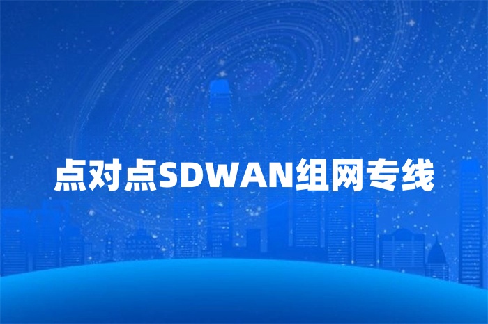 點對點SDWAN組網專線