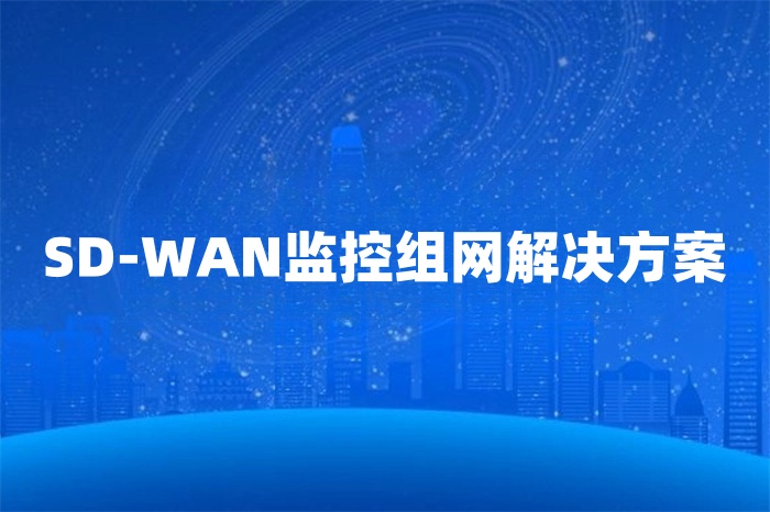 SD-WAN監控組網解決方案