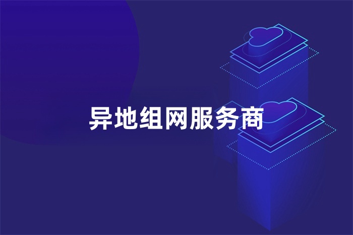異地組網服務商