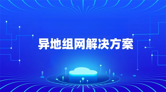 異地組網解決方案