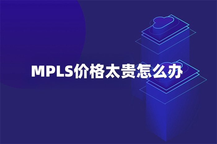 MPLS價格太貴怎么辦 MPLS價格太貴怎么辦